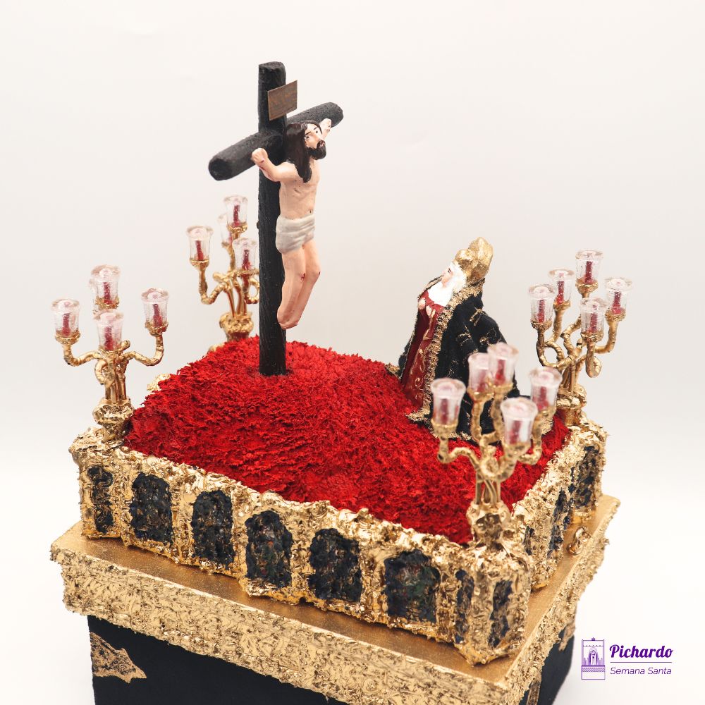 cristo de las misericordias santa cruz pasito miniatura