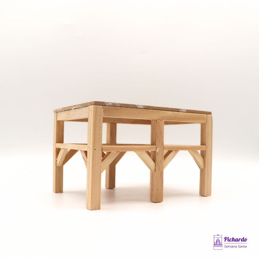 Estructura de paso en miniatura, mide 10 x 14 cm