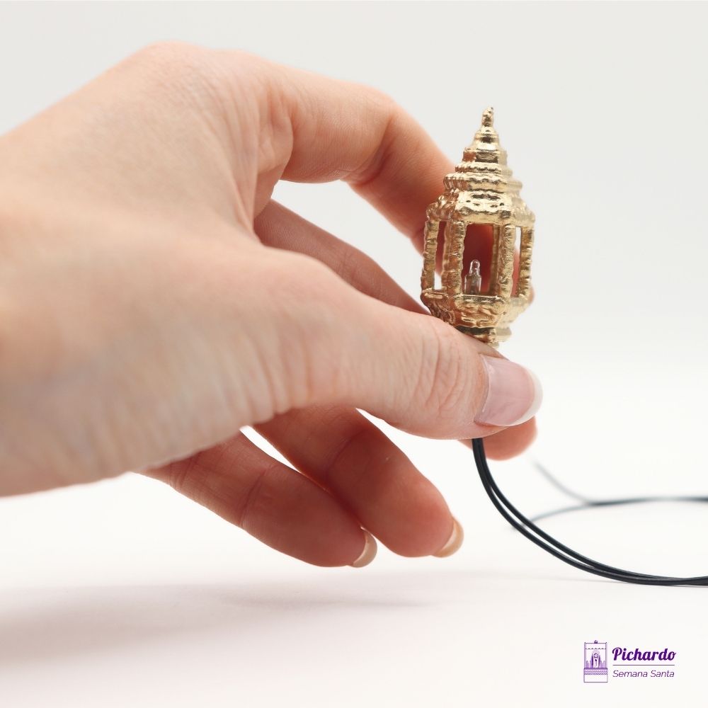 farol con luz miniatura gran poder 4 5 cm