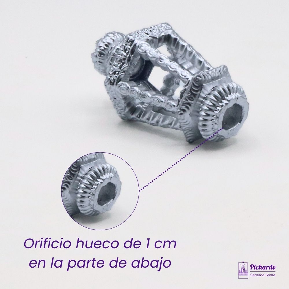 farol paso semana santa sevilla en miniatura 6 cm
