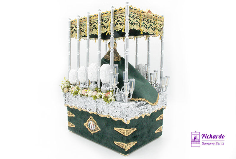 palio virgen esperanza de triana miniatura