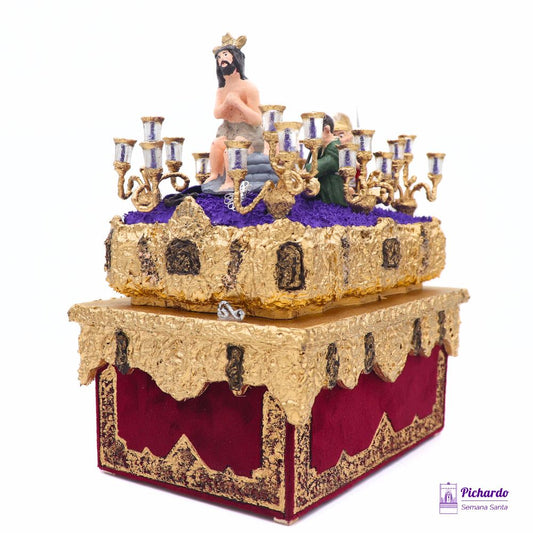 pasito cristo penas estrella sevilla miniatura