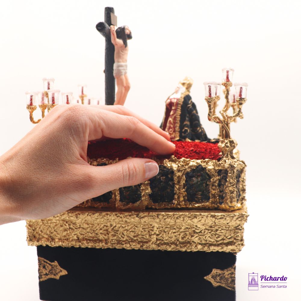 pasito cristo santa cruz sevilla miniatura