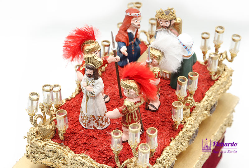 pasito de misterio de la amargura de sevilla miniatura