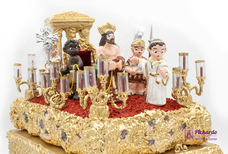 pasito de misterio san benito en miniatura sevilla