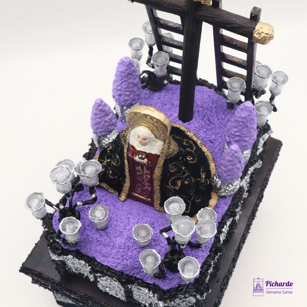 pasito en miniatura virgen soledad de san buenaventura