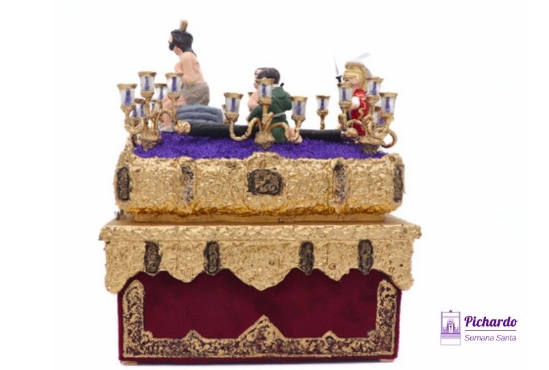 pasito misterio hermandad estrella sevilla en miniatura