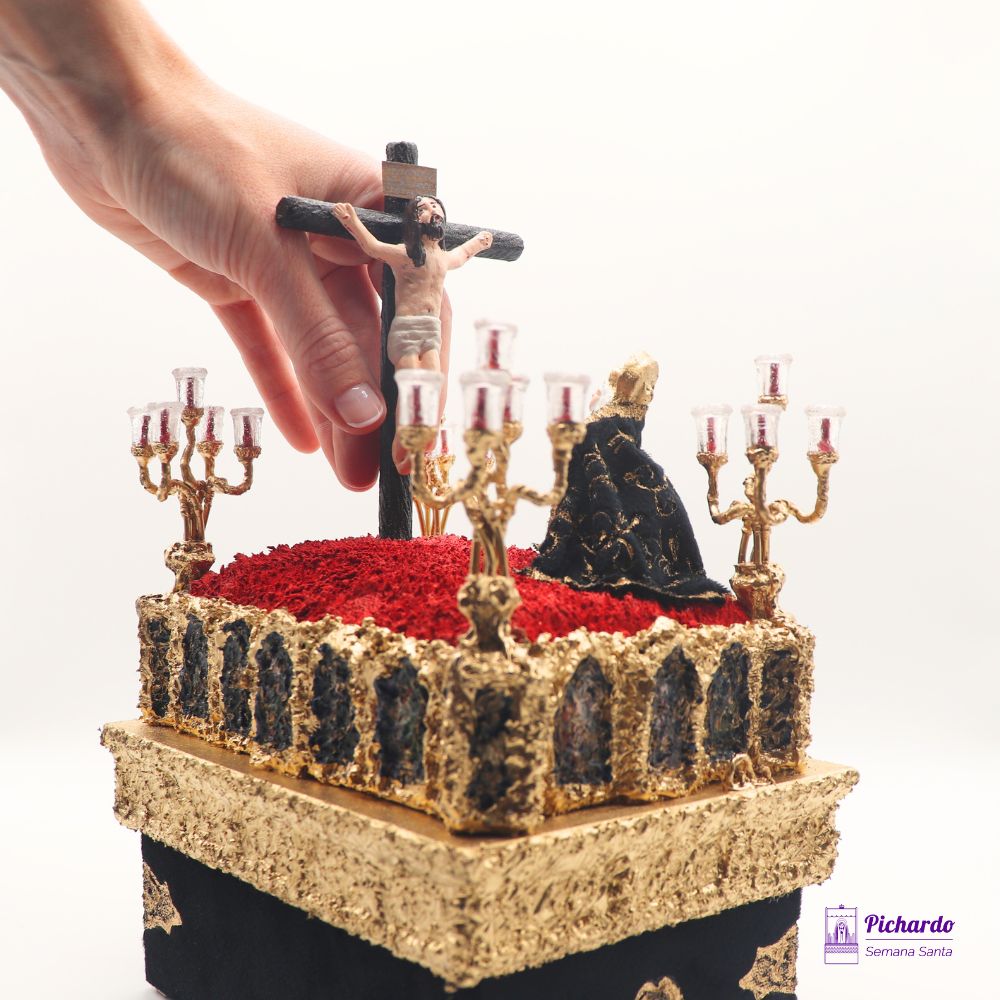 pasito misterio santa cruz sevilla miniatura