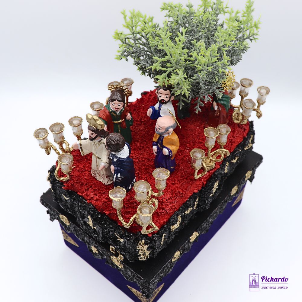 pasito nuestro padre jesus de la redencion en el beso de judas miniatura