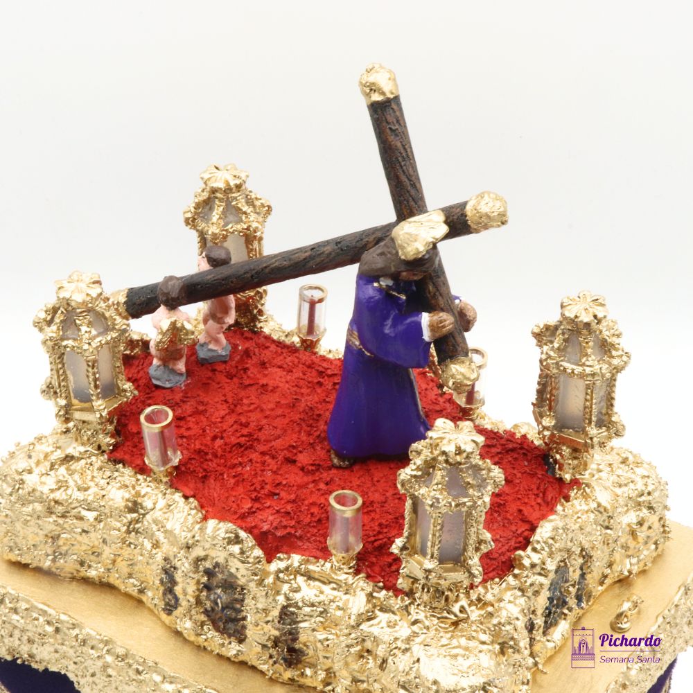 paso cristo hermandad los gitanos miniatura sevilla