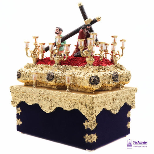 paso miniatura cristo 3 caidas san isidoro sevilla