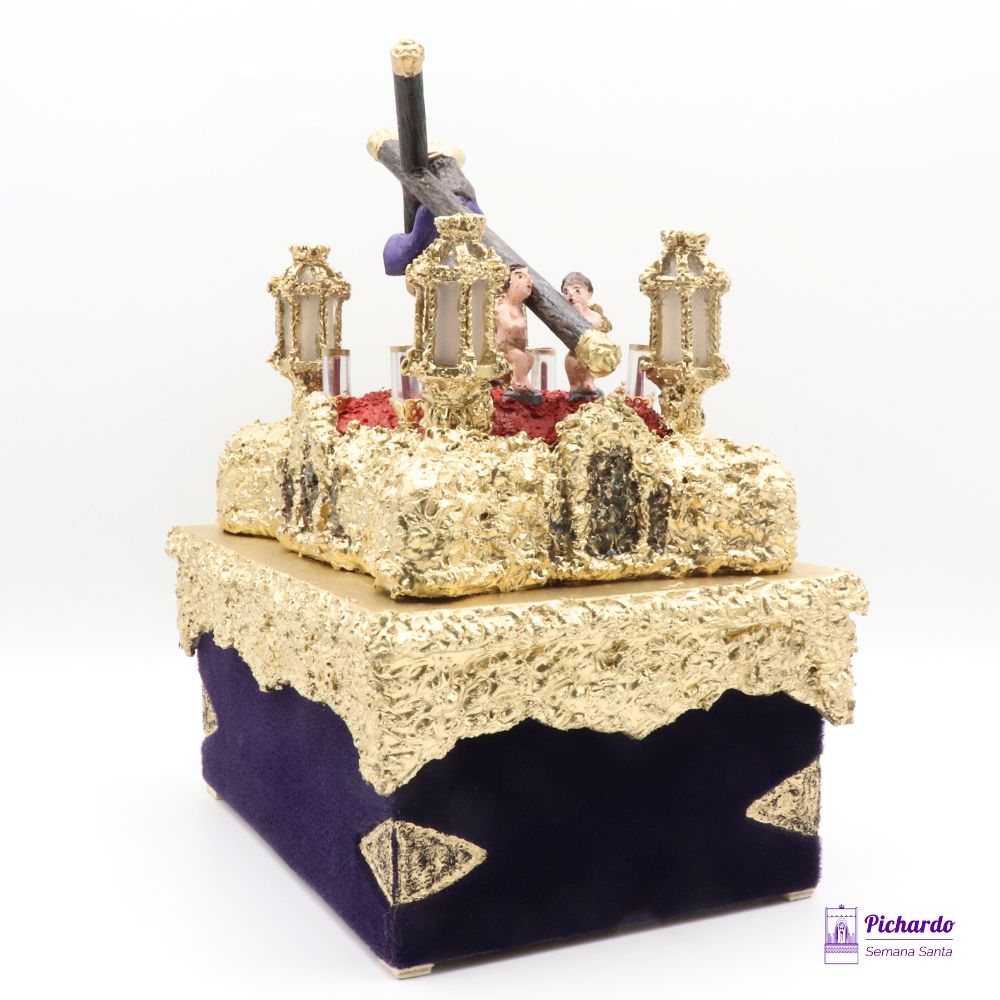 paso nuestro padre jesus de la salud los gitanos miniatura sevilla