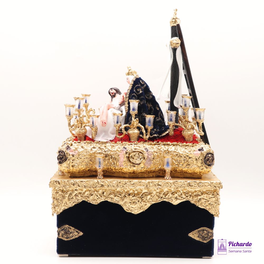 paso cristo misericordia y ntra sra piedad baratillo miniatura