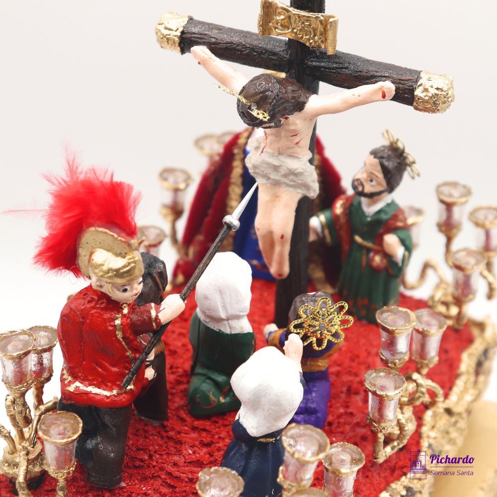 paso misterio la lanzada sevilla miniatura