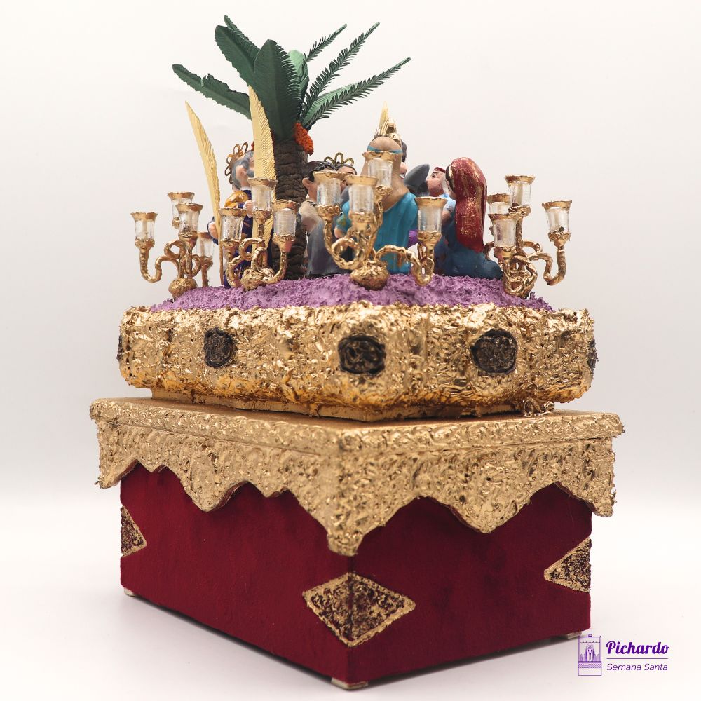 paso borriquita domingo de ramos miniatura