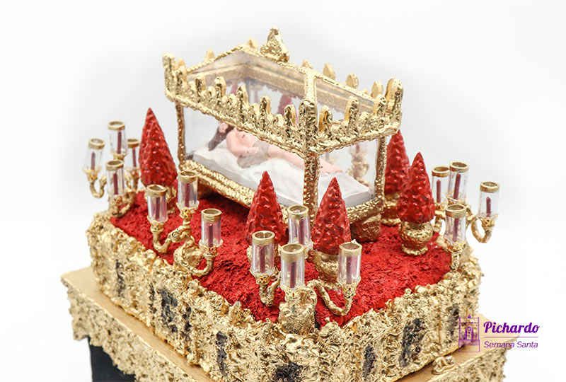 paso santo entierro miniatura sevilla