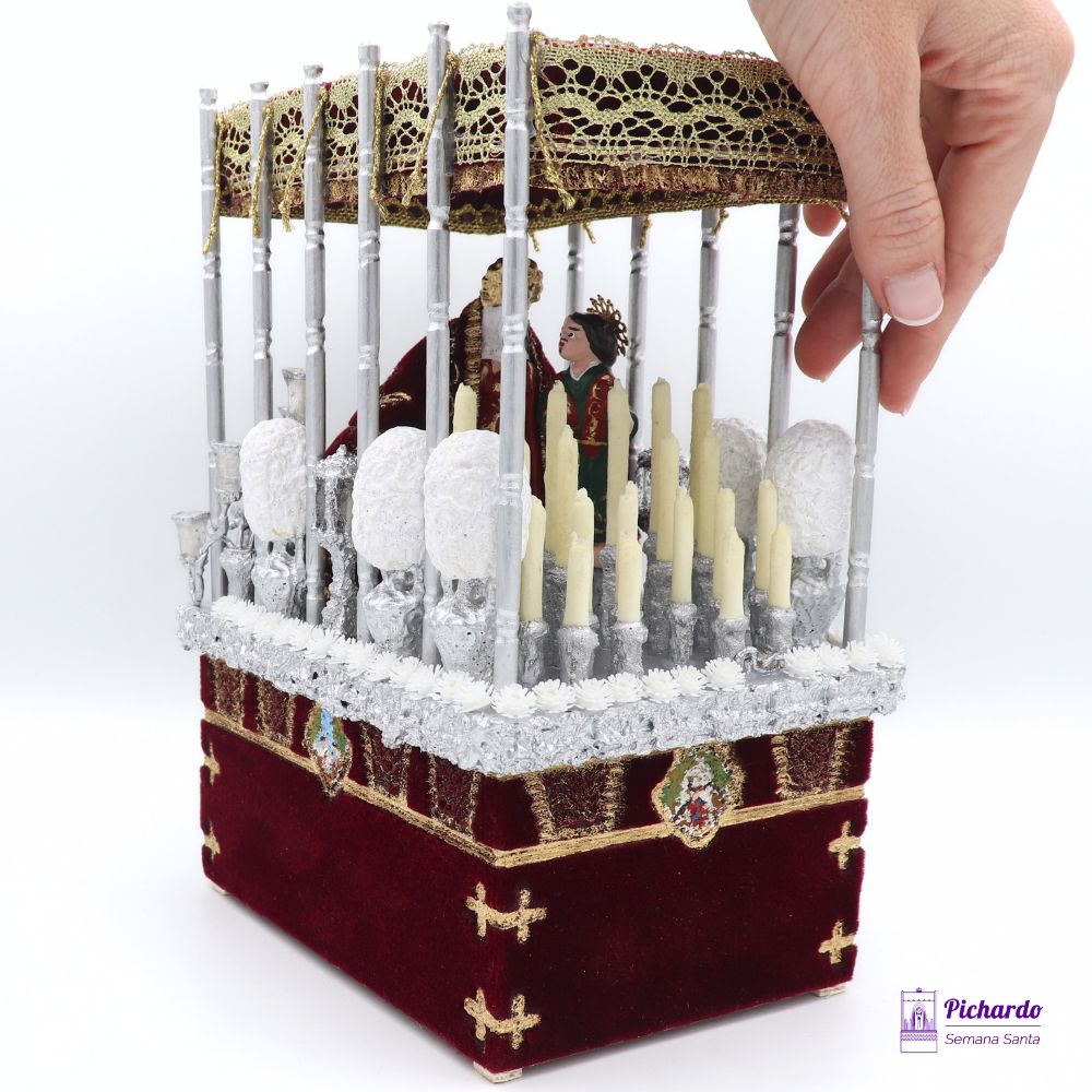 paso miniatura virgen mayor dolor y traspaso