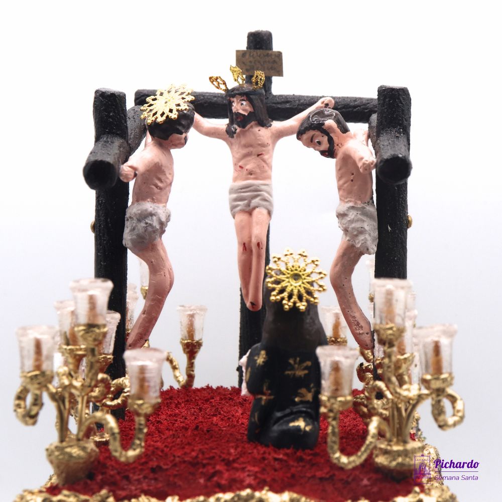 paso montserrat cristo conversion buen ladron miniatura