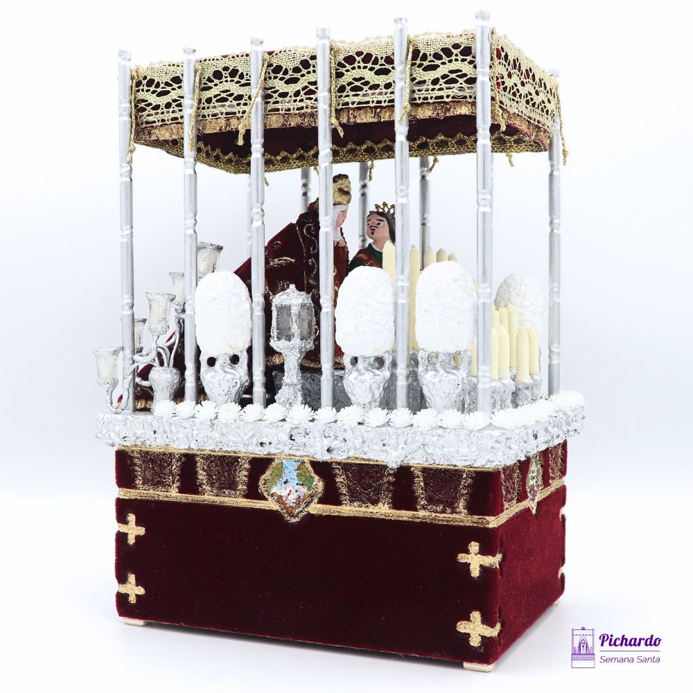 paso palio virgen gran poder miniatura