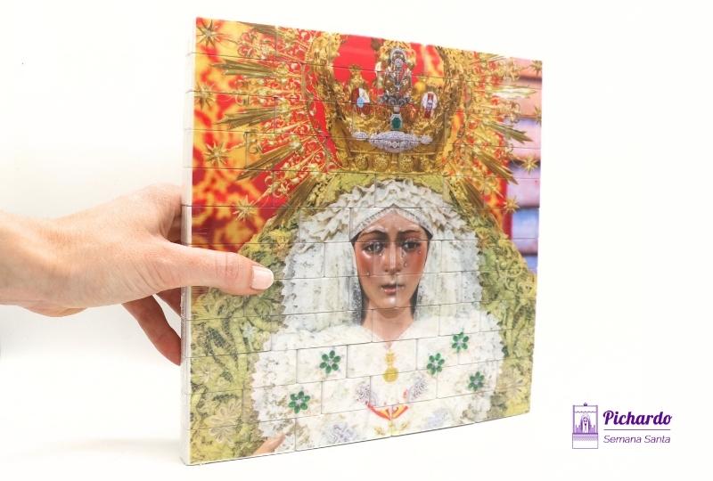 puzzle vertical virgen esperanza macarena sevilla