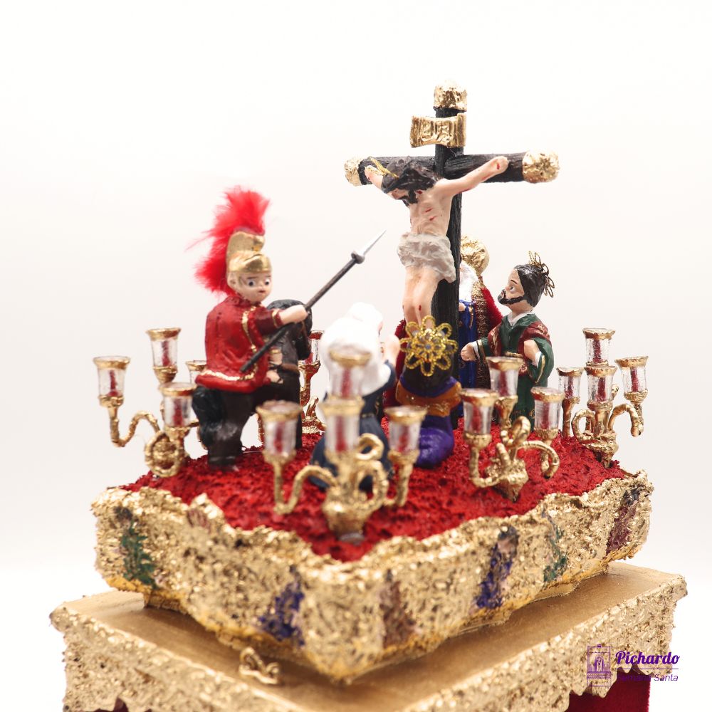 santisimo cristo de la lanzada sevilla paso miniatura