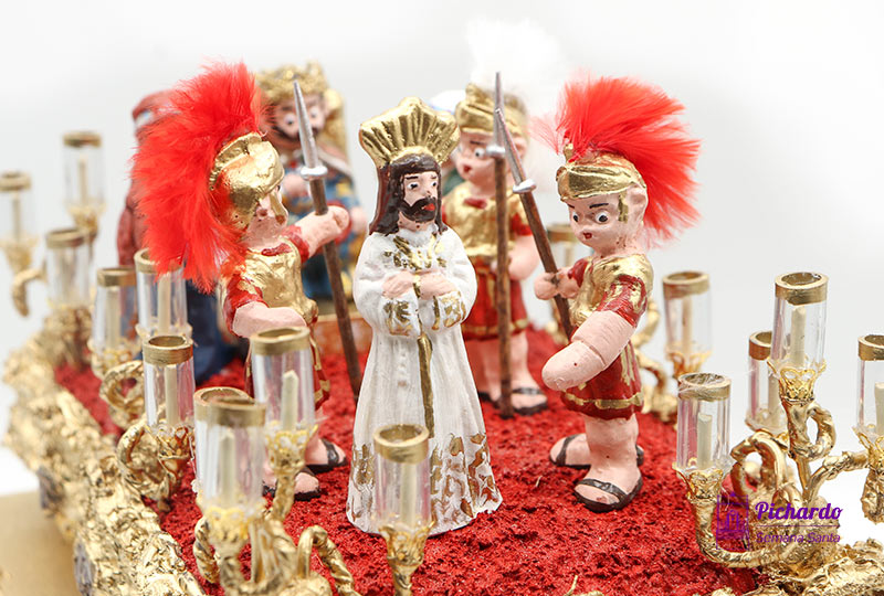 senor del silencio en el desprecio de herodes amargura miniatura sevilla