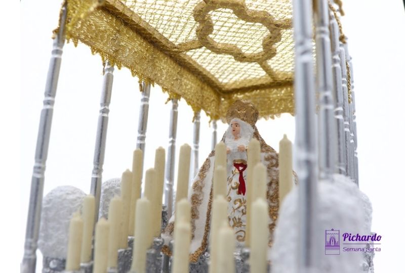 virgen de la salud pasito en miniatura