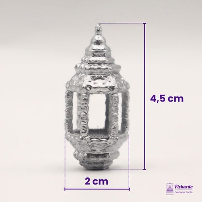 faro plata semana santa miniatura