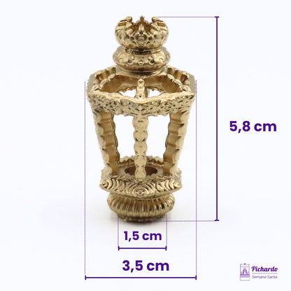 farol santa cena sevilla miniatura 6 cm altura