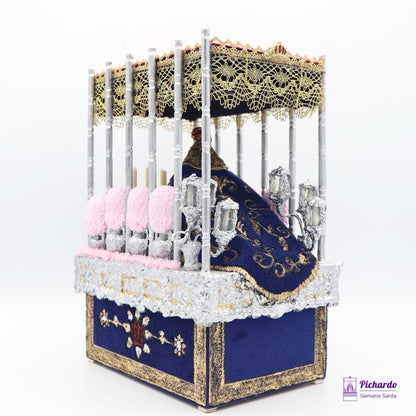 Pasito Virgen del Subterráneo de Sevilla en Miniatura (La Cena)