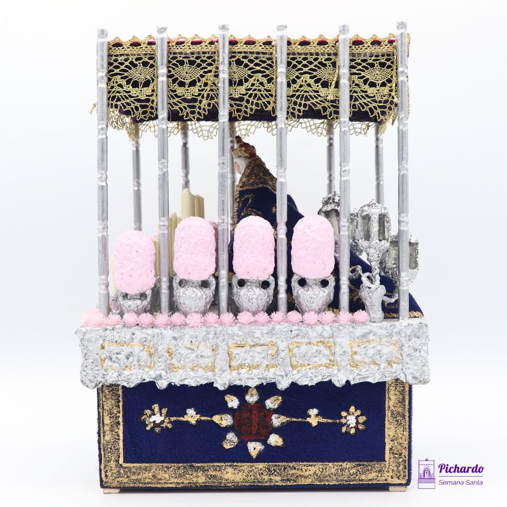 Pasito Virgen del Subterráneo de Sevilla en Miniatura (La Cena)