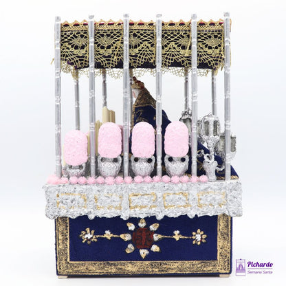 Pasito Virgen del Subterráneo de Sevilla en Miniatura (La Cena)