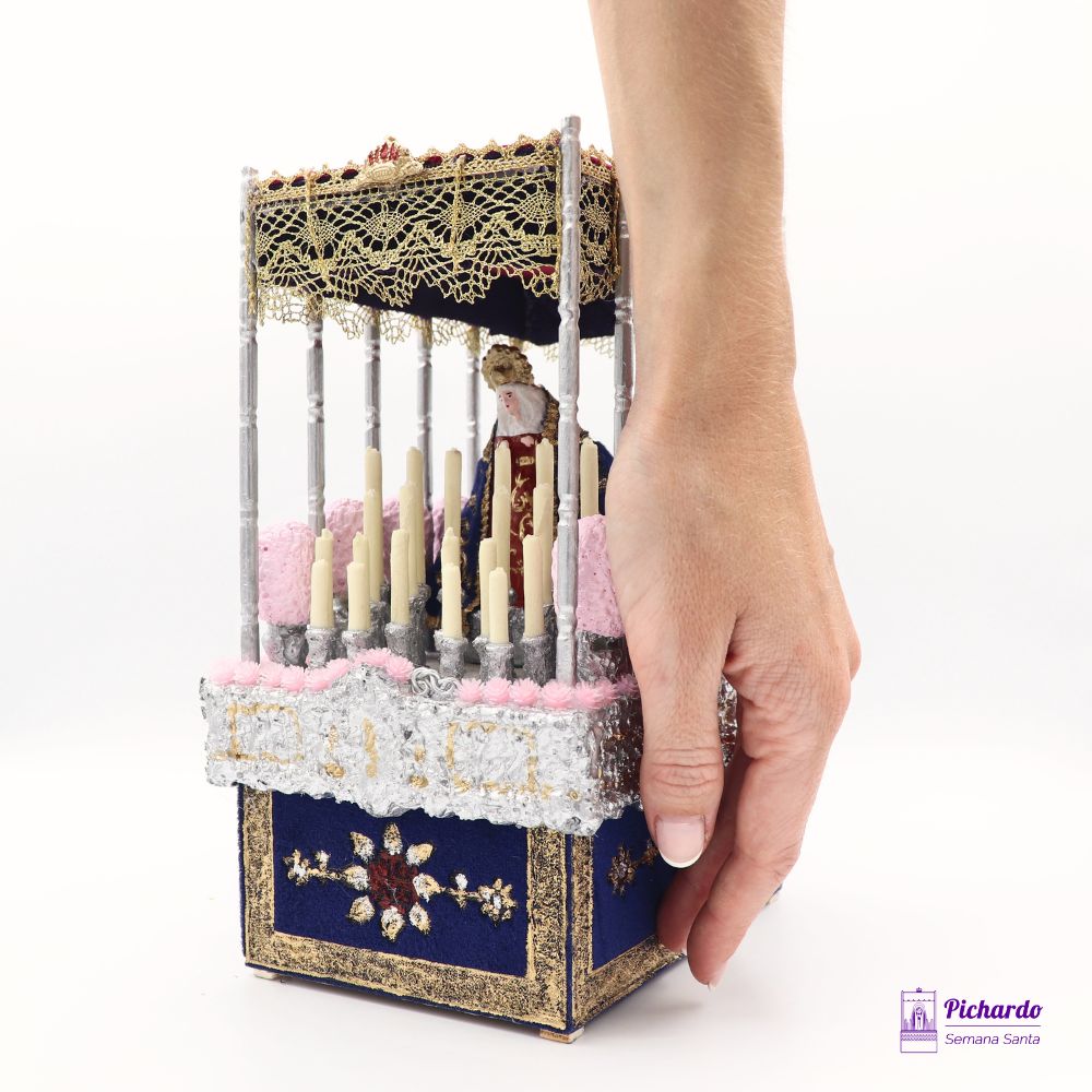 Pasito Virgen del Subterráneo de Sevilla en Miniatura (La Cena)