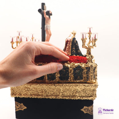 pasito cristo santa cruz sevilla miniatura