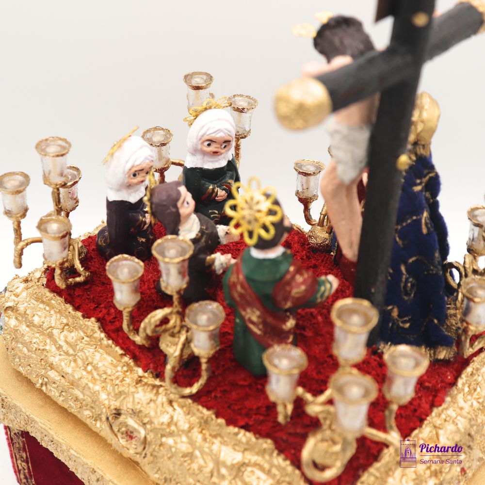 paso misterio siete palabras sevilla miniatura