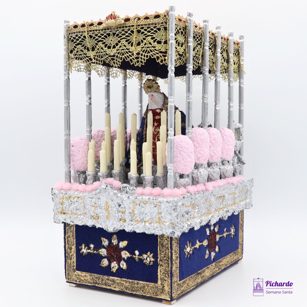 Pasito Virgen del Subterráneo de Sevilla en Miniatura (La Cena)