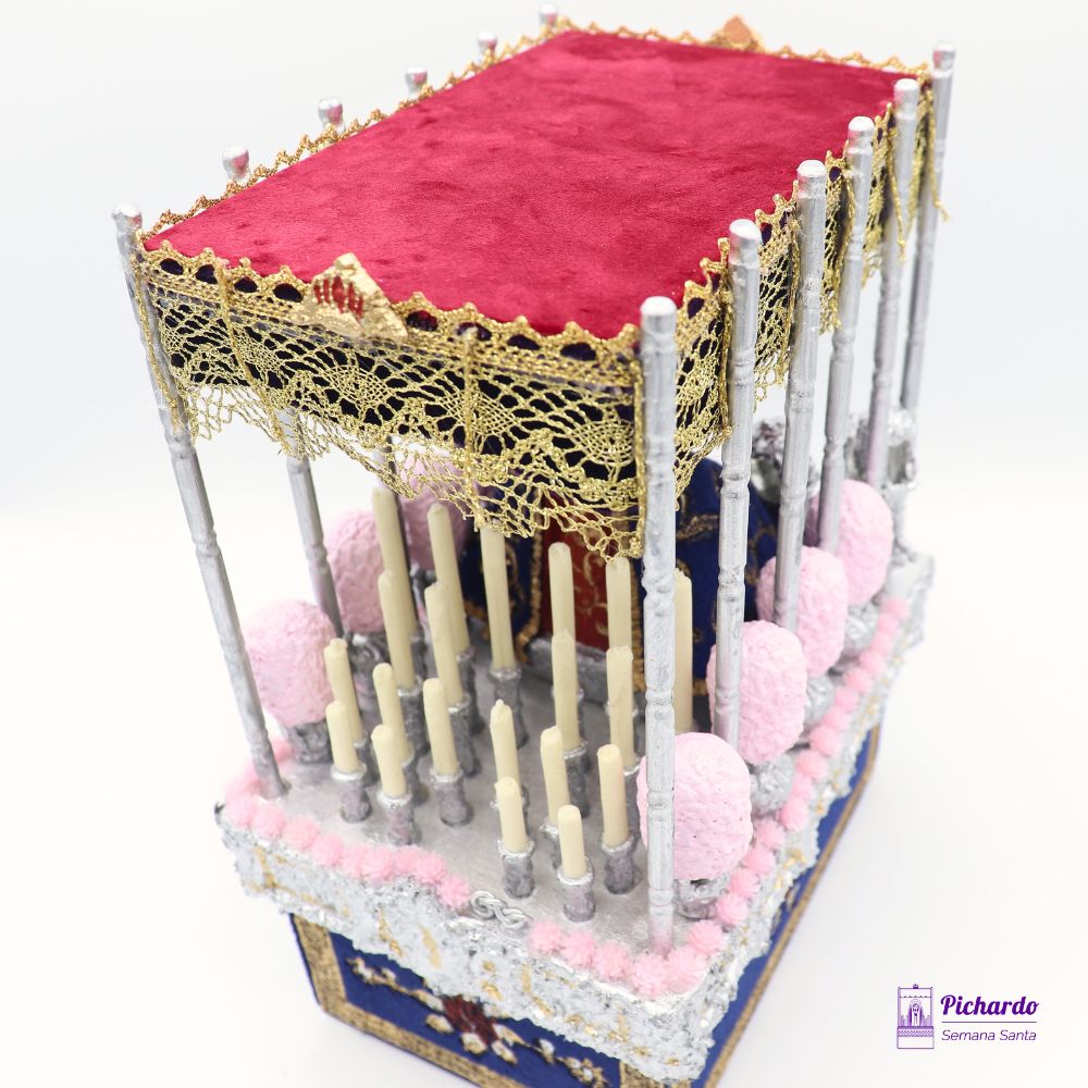 Pasito Virgen del Subterráneo de Sevilla en Miniatura (La Cena)